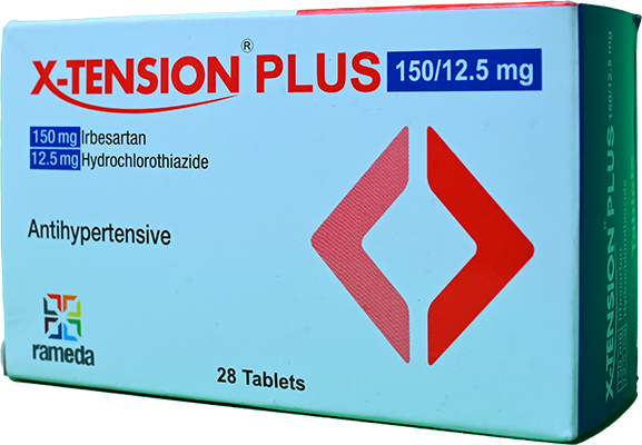 X-TENSION PLUS 150/12.5 MG 28 TABLET