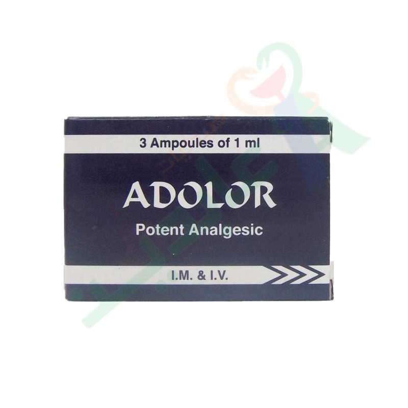 ADOLOR  30 MG / 2 ML  3 AMPULES