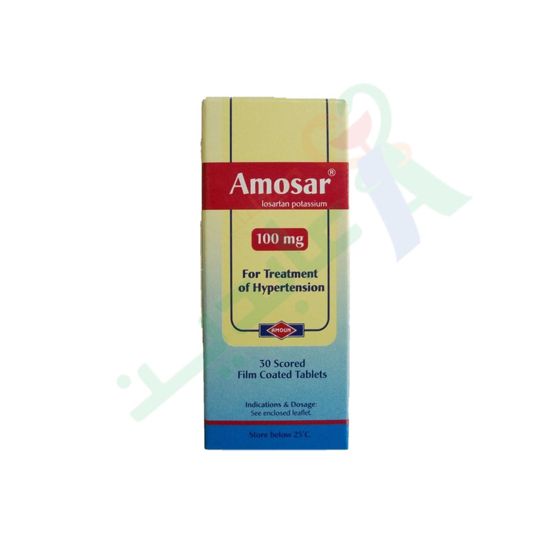 AMOSAR 100 MG 30 TABLET