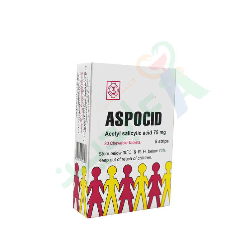 ASPOCID  150 MG  20 CHEW TABLET