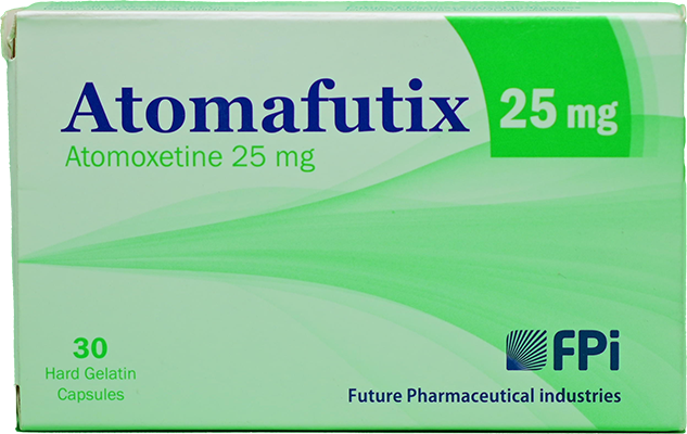 ATOMAFUTIX 25MG 30 CAPSULES