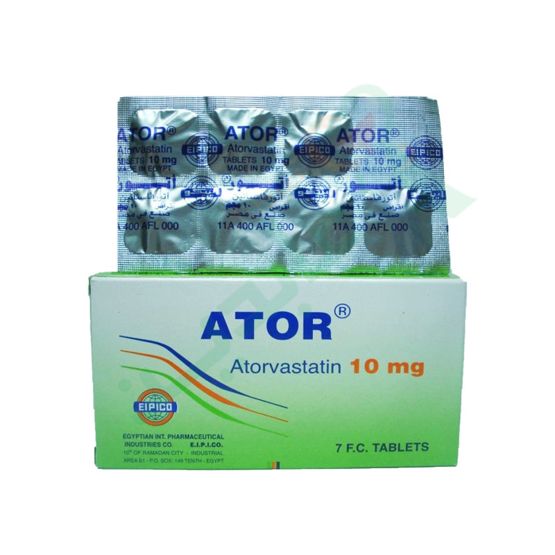 ATOR 10 MG 7 TABLET