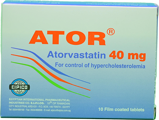 ATOR 40 MG 10 TABLET