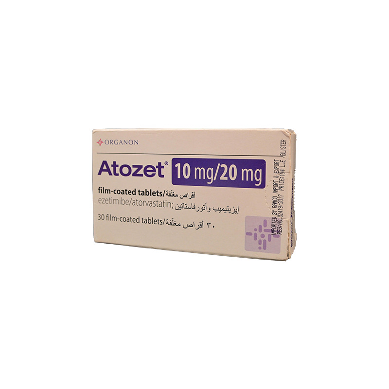 ATOZET 10 /20 MG 30 TABLET
