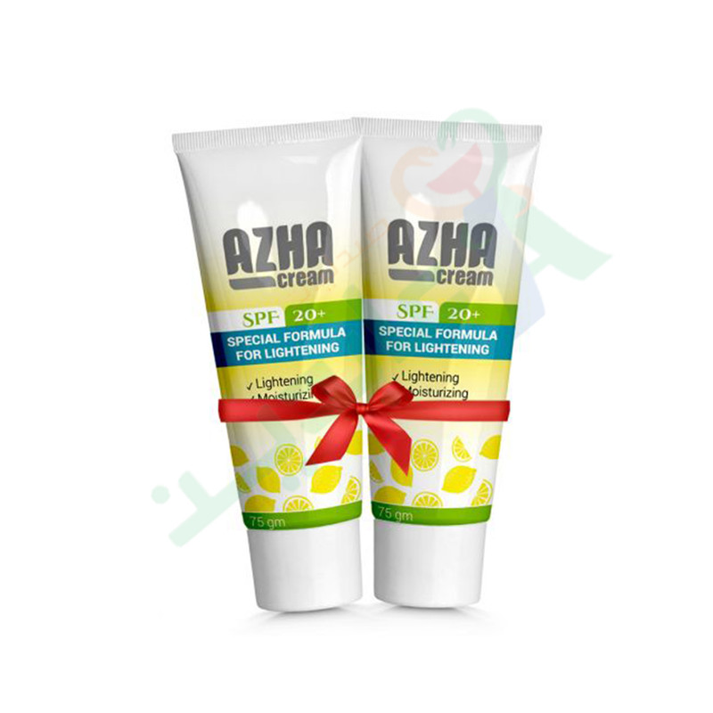 AZHA CREAM SPF20 75GM +1FREE