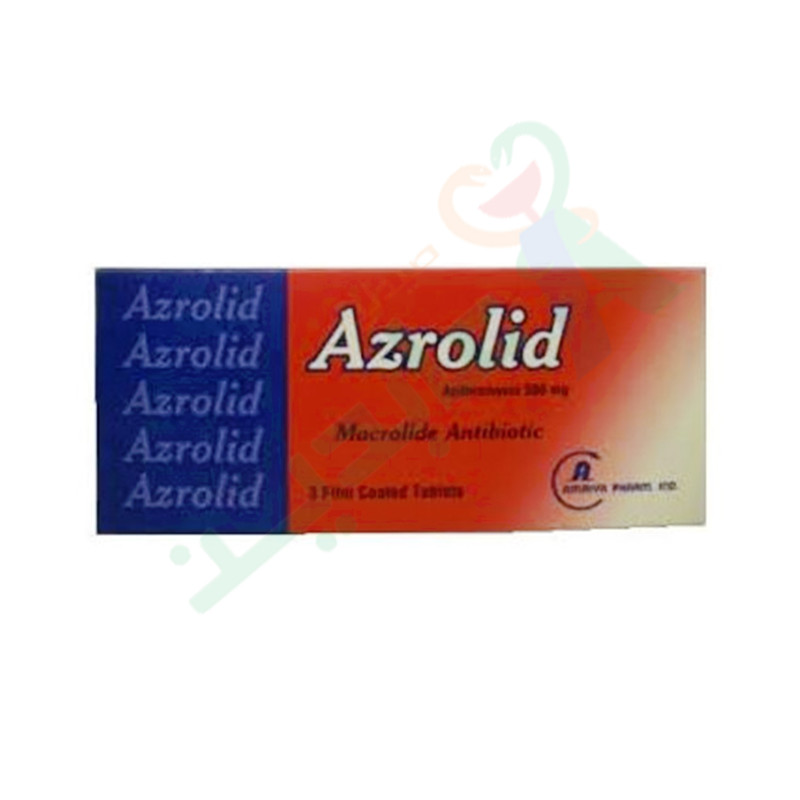 AZROLID  500 MG  3 TABLET