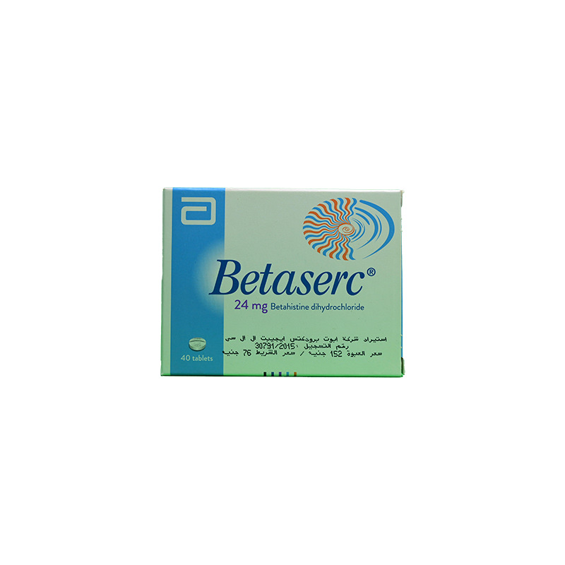 BETASERC 24 MG 40 TABLET