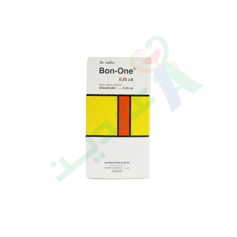 BON ONE 0.25 MCG 30 TABLET