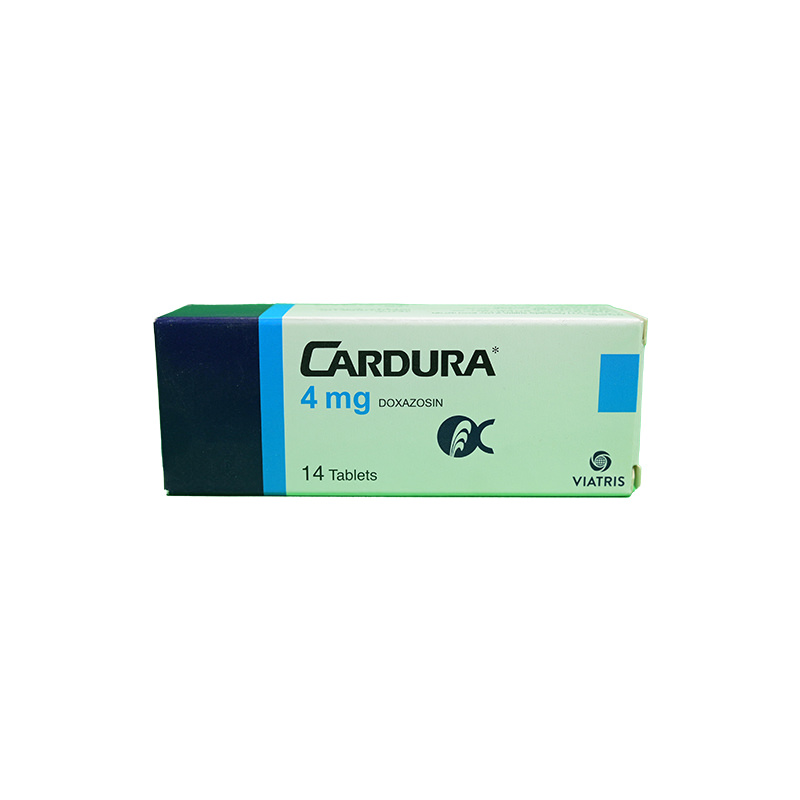 CARDURA 4 MG 14 TABLET