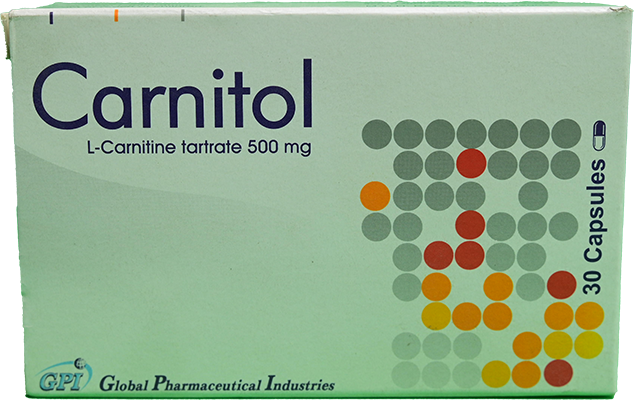 CARNITOL 500 MG 30 CAPSULES
