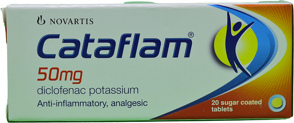 CATAFLAM 50 MG 20 TABLET