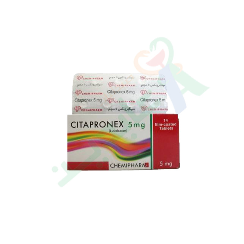 CITAPRONEX 5 MG 14 TABLET