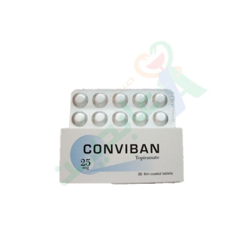 CONVIBAN 25 MG 30 TABLET