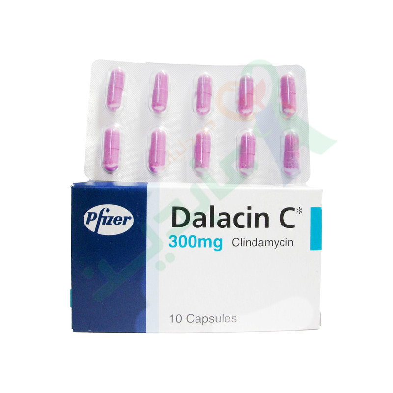 DALACIN C 300 MG 10 CAPSULES