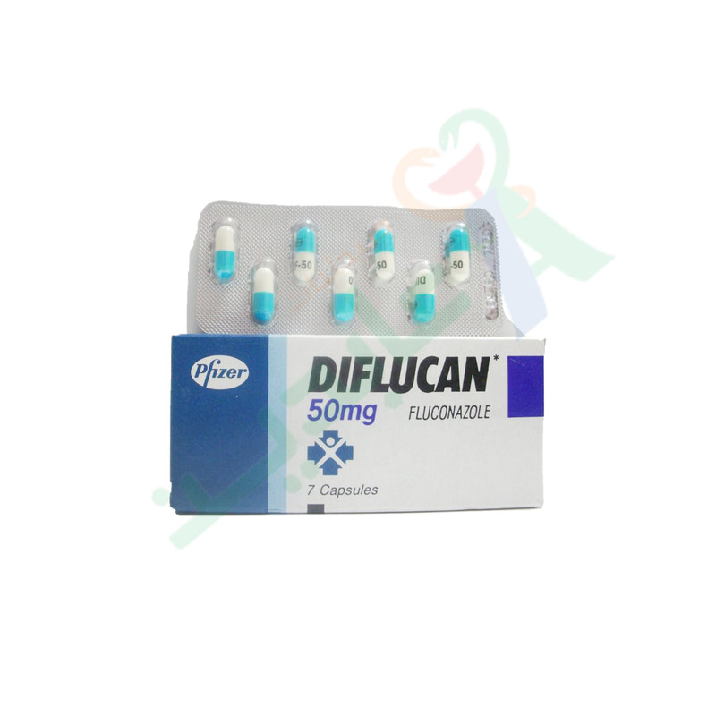 DIFLUCAN 50 MG 7 CAPSULES