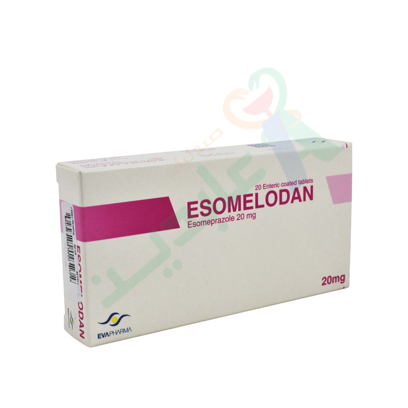 ESOMELODAN 20 MG 20 TABLET