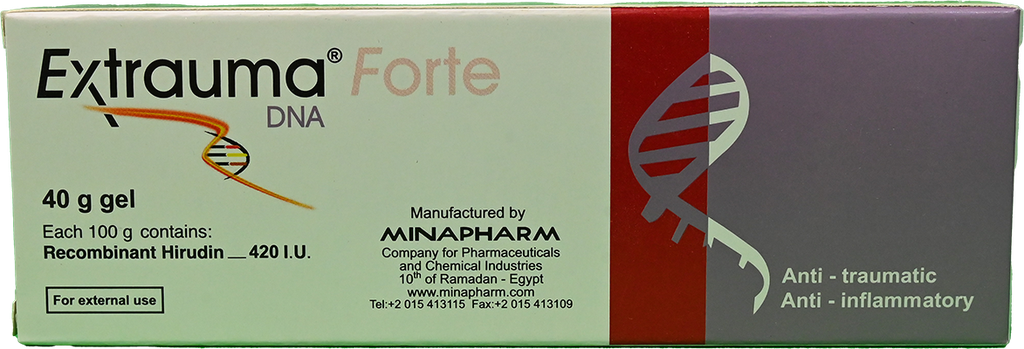 EXTRAUMA FORTE DNA GEL 40 GM