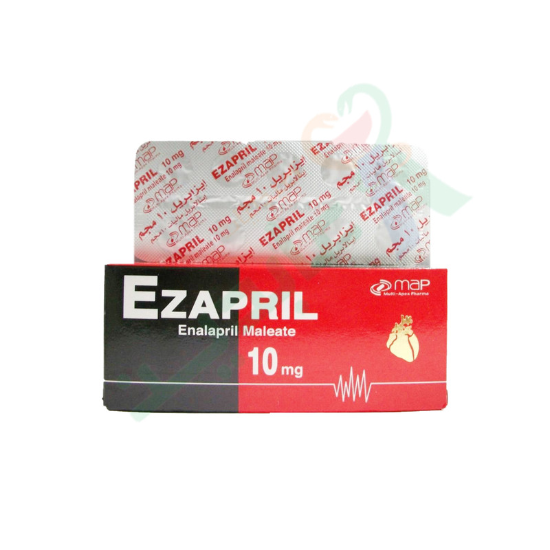 EZAPRIL 10 MG 20 TABLET--