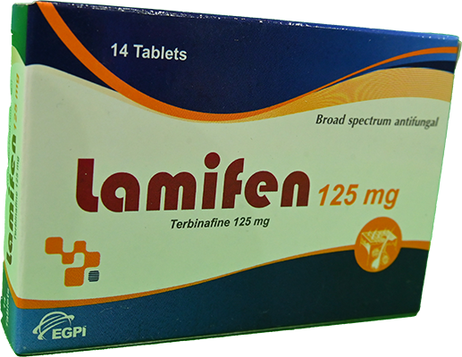 LAMIFEN 125 MG 14 TABLET