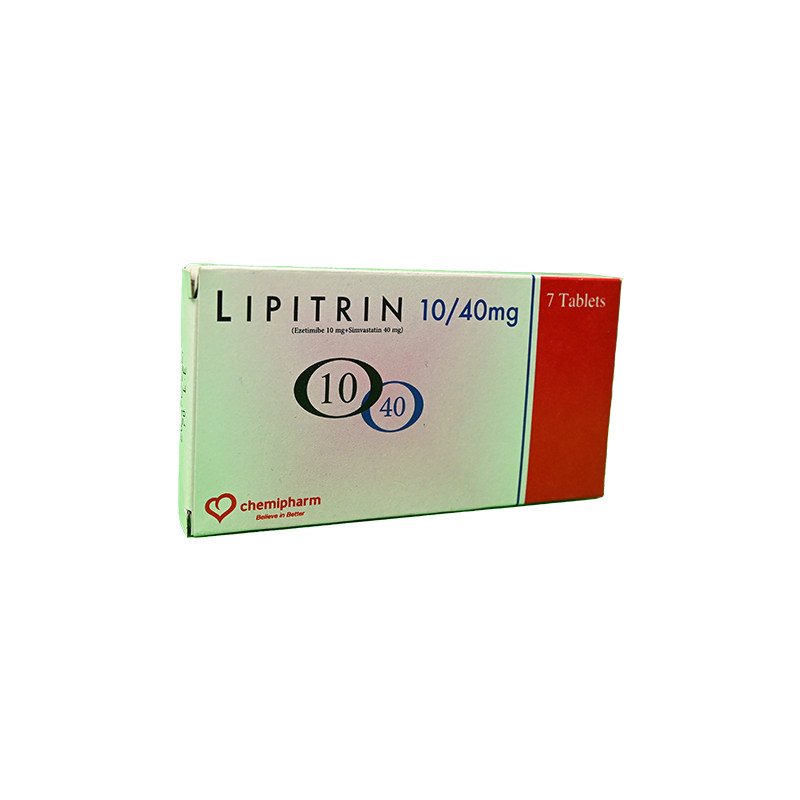 LIPITRIN 10/40 MG  7 TABLET
