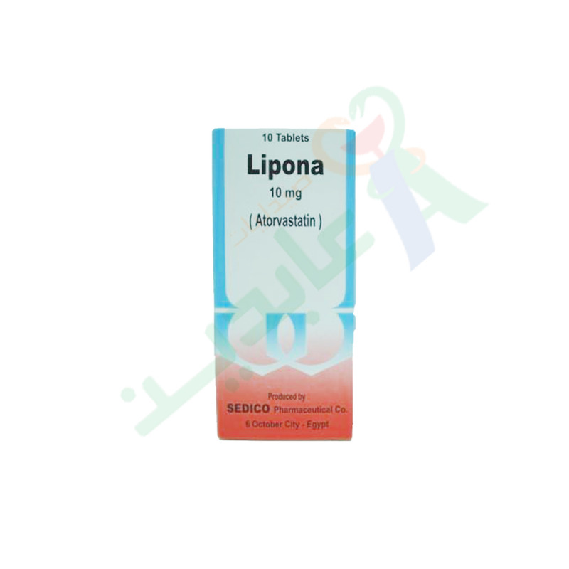 LIPONA 10 MG 10 TABLET