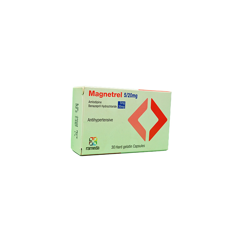 MAGNETREL 5 / 20 MG 30 CAPSULES