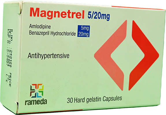 MAGNETREL 5 / 20 MG 30 CAPSULES