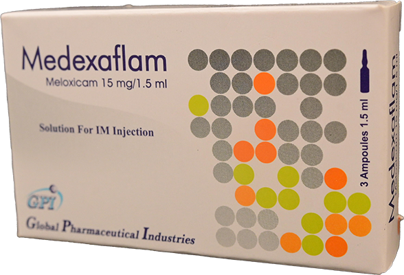 MEDEXAFLAM 3 AMPULES