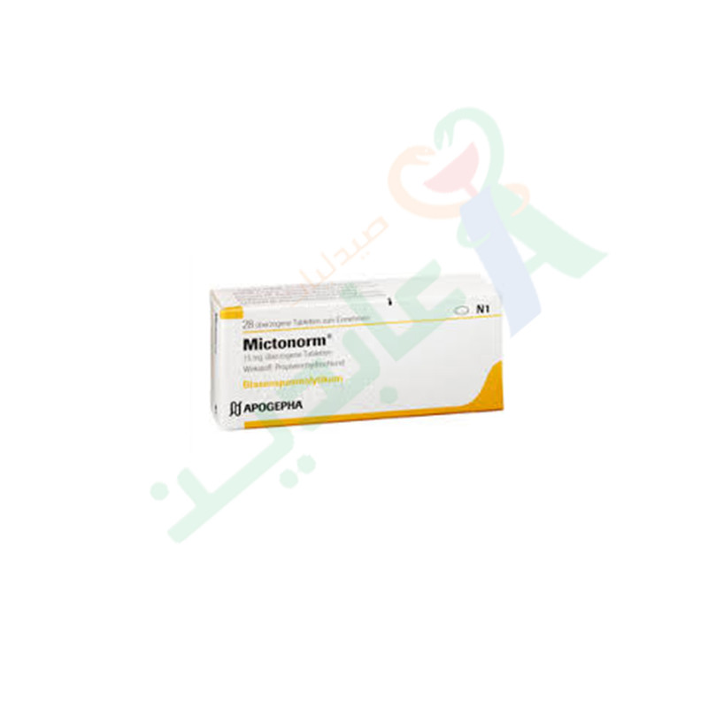 MICTONORM 15 MG 28 TABLET