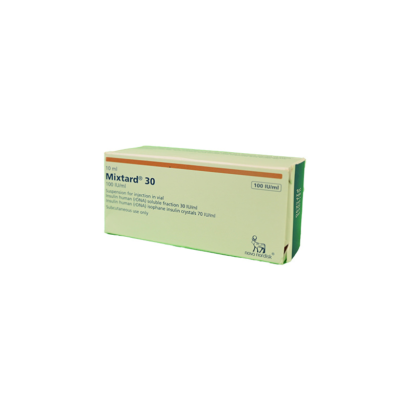 MIXTARD 100U VIAL 10ML