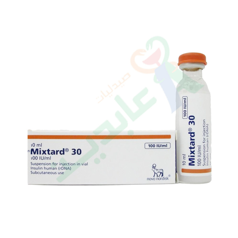 MIXTARD 100U VIAL 10ML