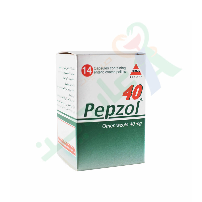 PEPZOL 40 MG 14 CAPSULES