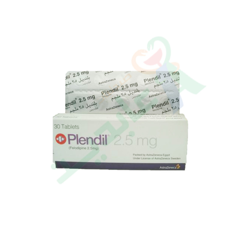 PLENDIL 2.5 MG 30 TABLET