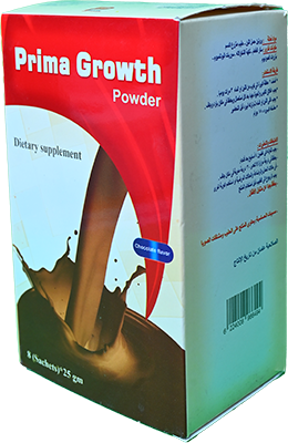 PRIMA GROWTH CHOCO 8 SACHET