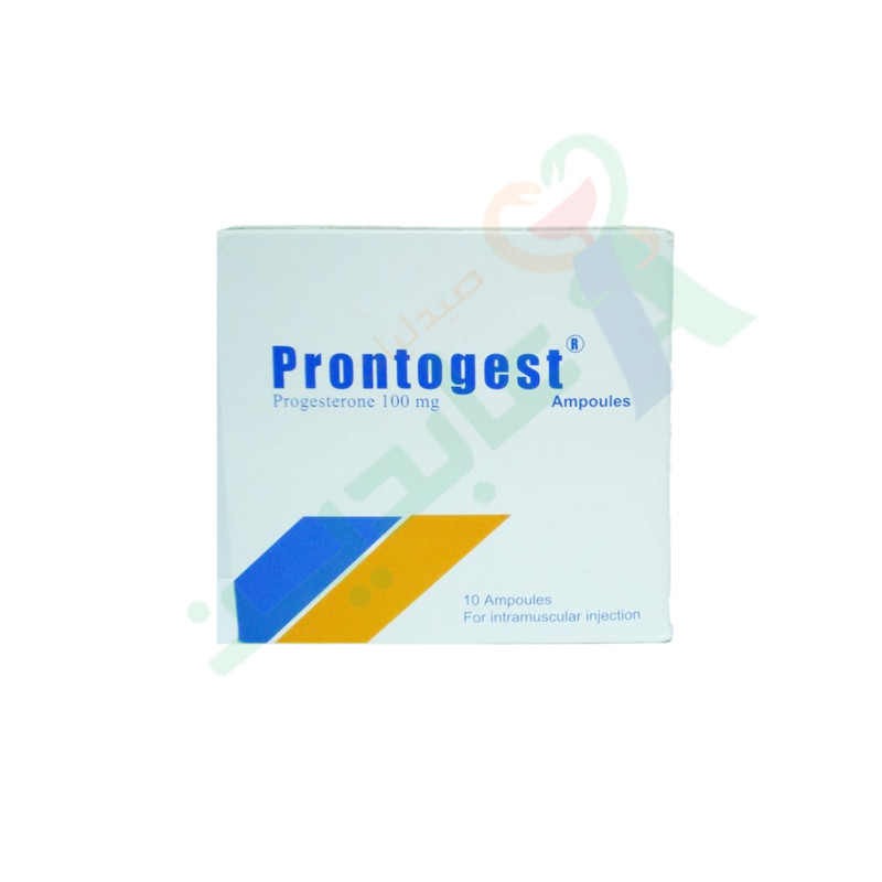 PRONTOGEST 100 MG 10 AMPULES--