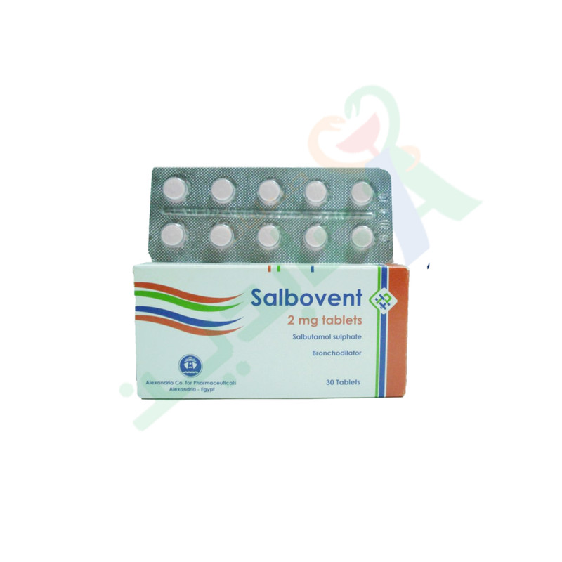 SALBOVENT 2 MG 30 TABLET