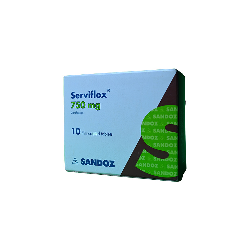 SERVIFLOX 750MG 10 TABLET