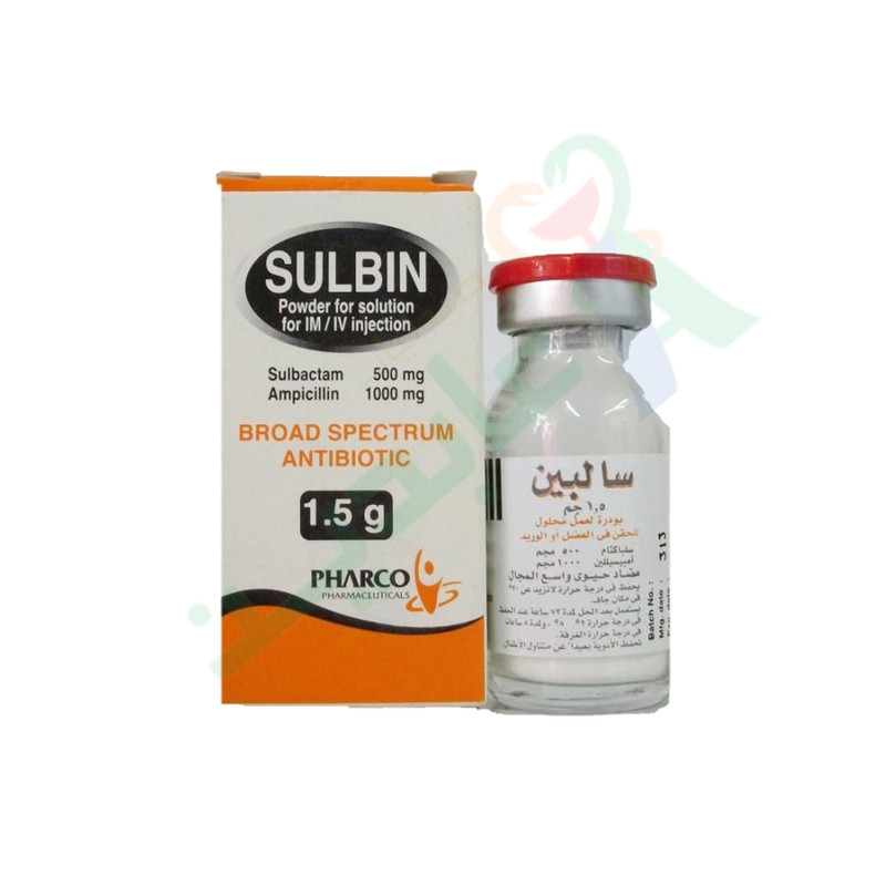 SULBIN 1.5 GM IM / IV  VIAL