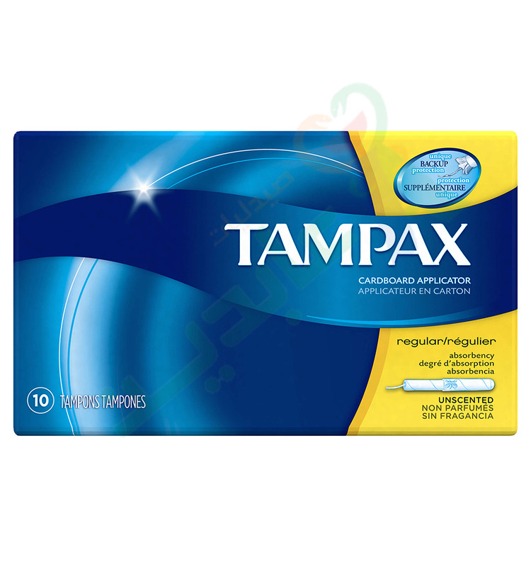 TAMPAX. REGULAR 10 TAMPONS