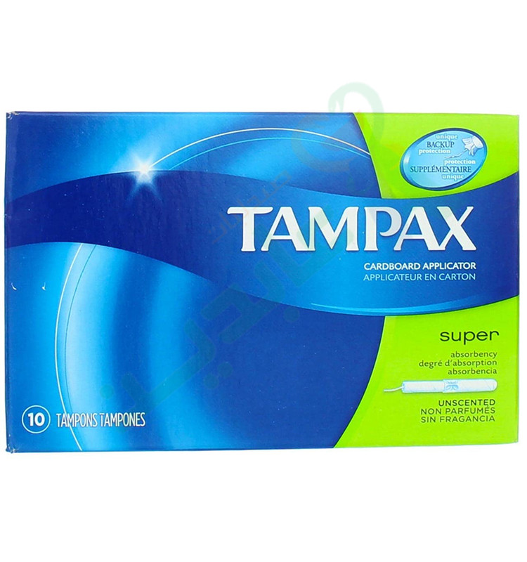 TAMPAX. SUPER 10 TAMPONS