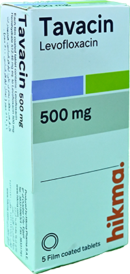 TAVACIN 500 MG 5 TABLET