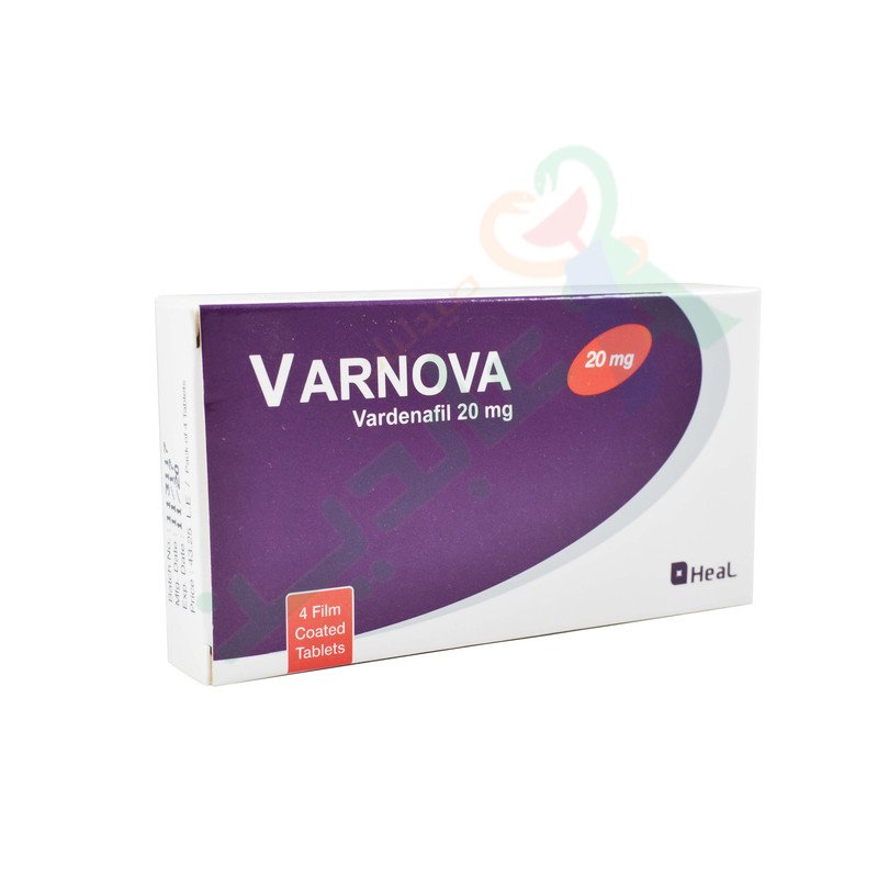 VARNOVA 20 MG 4 TABLET