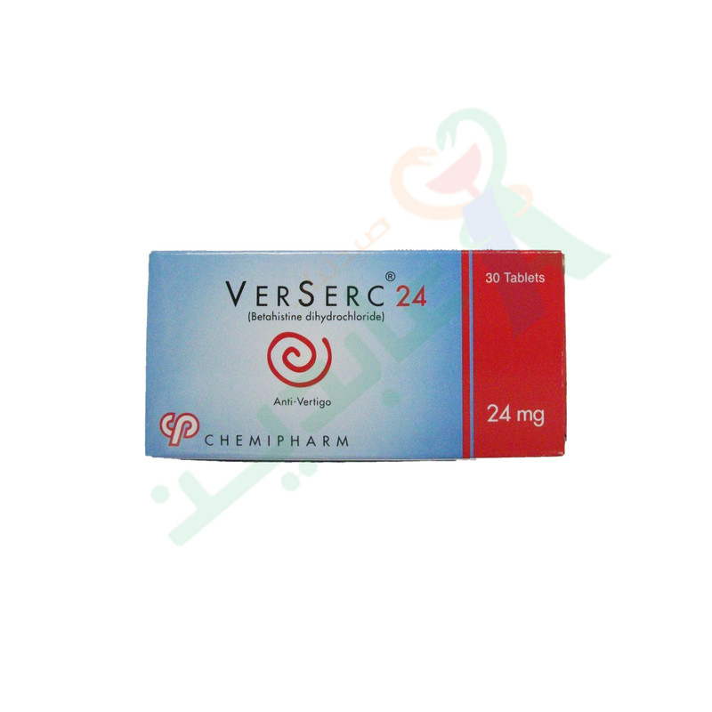 VERSERC 24 MG 30 TABLET