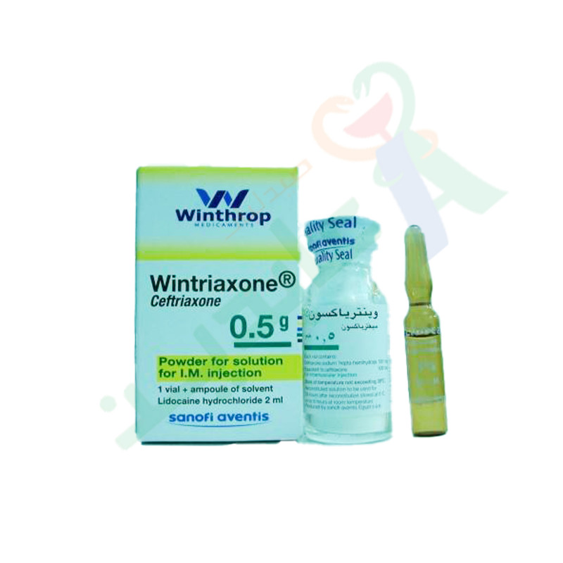 WINTRIAXON 500 MG I.M VIAL