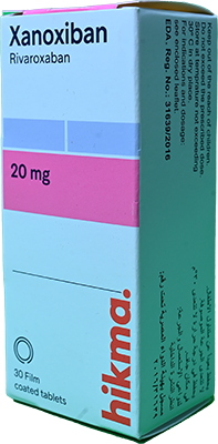XANOXIBAN 20 MG 30 TABLET