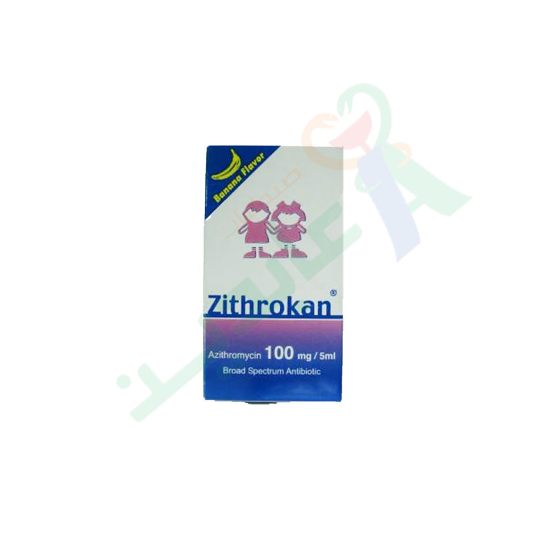 ZITHROKAN 100 MG SUSPENSION 15 ML