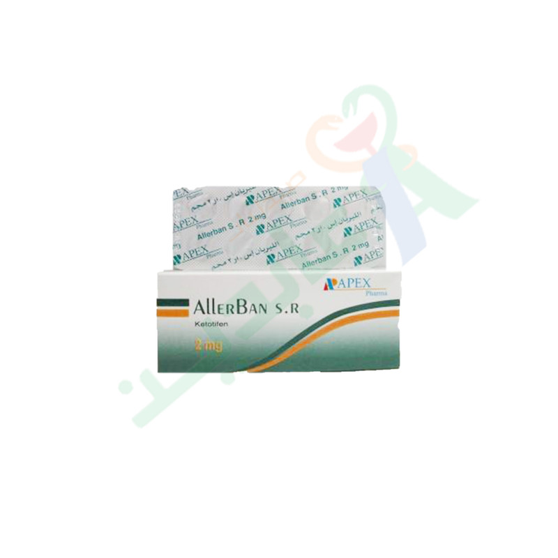 ALLERBAN S.R 2 MG 20 TABLET