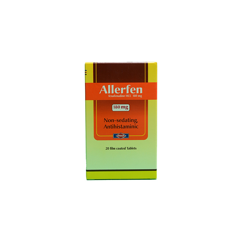 ALLERFEN  180 MG  20 TABLET