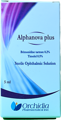 ALPHANOVA PLUS  EYE DROPS  5 ML