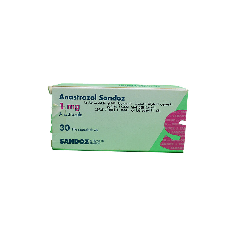 ANASTROZOL  SANDOZ 1 MG 30 TABLET